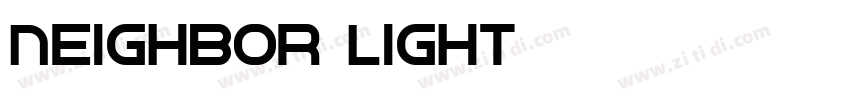 Neighbor Light字体转换 Neighbor Light字体转换